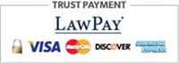 Trust Payment | Law Pay | Visa | Master Card | Discover | American Express